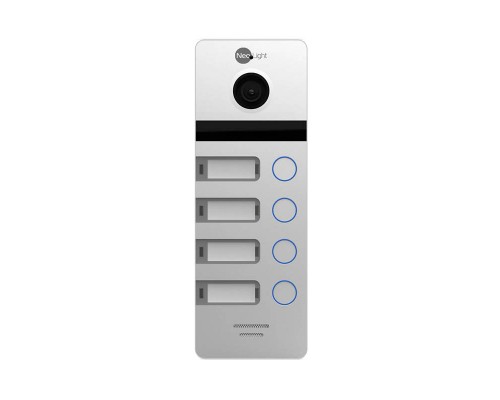 Виклична панель NeoLight MEGA/4 FHD Silver
