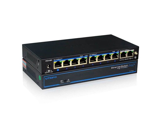 8-портовый PoE коммутатор UTEPO UTP3-SW08-TP120-A1