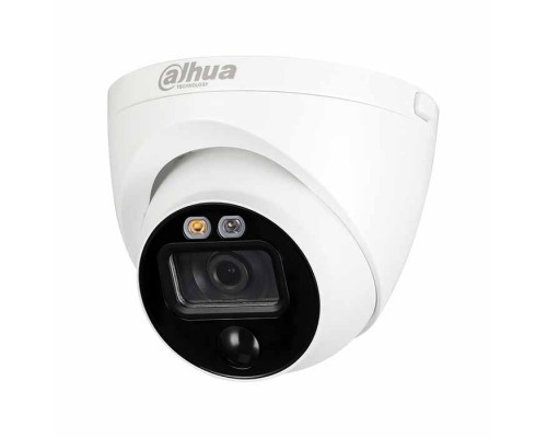 5 Мп HD-CVI камера активного реагирования DH-HAC-ME1500EP-LED (2.8 мм)