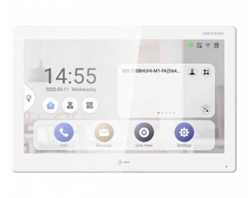 10" IP видеодомофон с Android DS-KH9510-WTE1