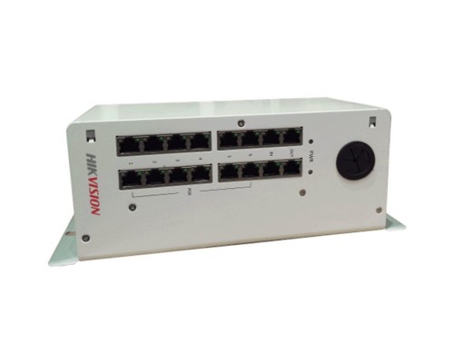 12-портовый PoE коммутатор Hikvision DS-KAD612