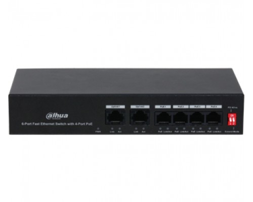 4-портовый РоЕ коммутатор DH-PFS3006-4ET-36
