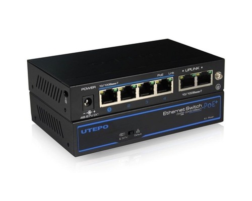 4-портовый PoE коммутатор UTEPO UTP3-SW04-TP60