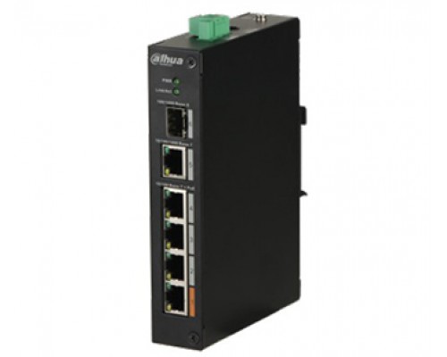 4-портовый неуправляемый POE коммутатор DH-PFS3106-4ET-60