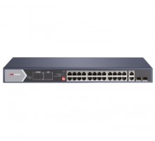 28-портовий некерований Hi-PoE комутатор Hikvision DS-3E0528HP-E