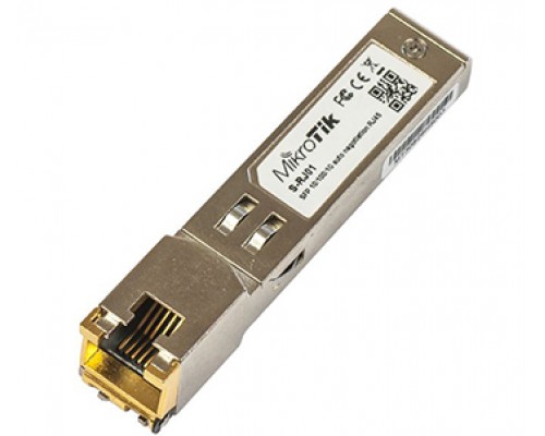 1.25Гб/с SFP модуль с разъемом RJ-45 S-RJ01