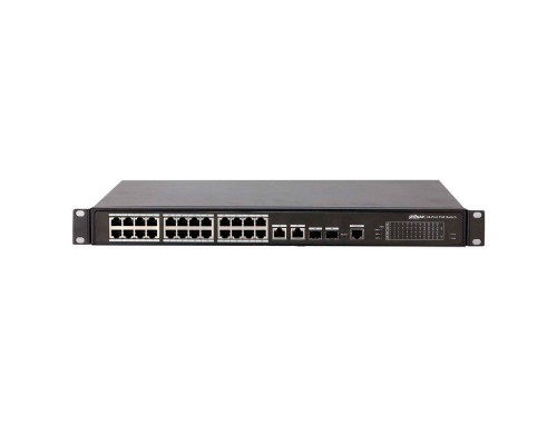24-портовый управляемый гигабитный POE коммутатор PFS4226-24ET-360