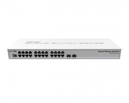24-портовый управляемый L2 коммутатор CRS326-24G-2S+RM