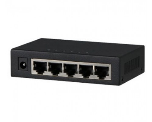 5-портовый гигабитный неуправляемый коммутатор DH-PFS3005-5GT