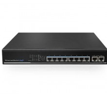 8-портовый PoE коммутатор UTEPO SF10P-HM