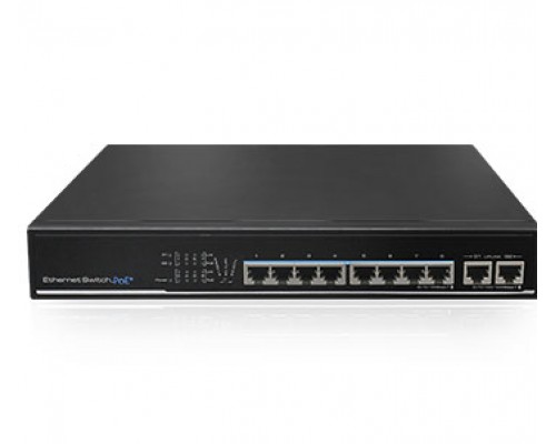 8-портовый PoE коммутатор UTEPO SF10P-HM