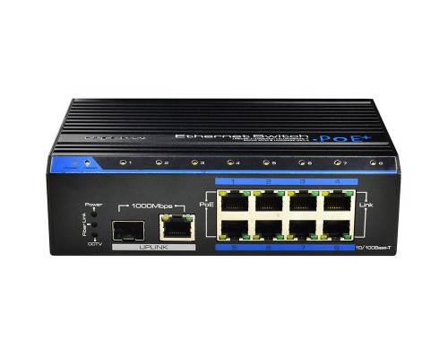 8-портовый PoE коммутатор UTEPO UTP7208E-POE-A1