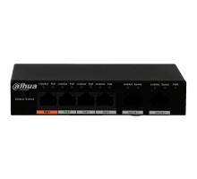 4-портовый PoE коммутатор Dahua DH-PFS3006-4ET-60