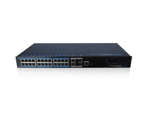 24-портовый PoE коммутатор UTEPO UTP7224E-POE-L2