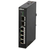 4-портовый PoE коммутатор Dahua DH-PFS4206-4P-96