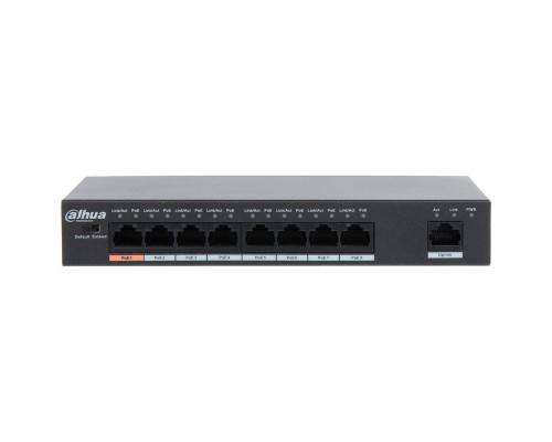 8-портовый PoE коммутатор Dahua PFS3009-8ET-96