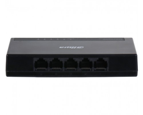 5-портовый L2 гигабитный неуправляемый коммутатор DH-PFS3005-5GT-L