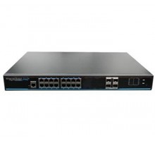 16-портовый управляемый PoE коммутатор UTP3-GSW1604S-MTP25