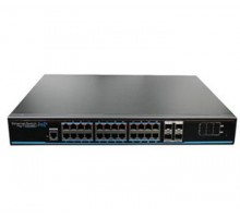 24-портовый управляемый PoE коммутатор UTP3-GSW2404S-MTP25