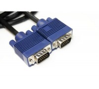 Видео кабель PowerPlant VGA-VGA, 1.5м, Double ferrites