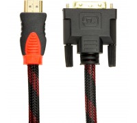 Видео кабель PowerPlant HDMI - DVI, 1.5м