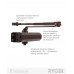 Доводчик накладной RYOBI 2000 DS-2055V DARK_BRONZE BC STD_HO_ARM EN_3/4/5 до_100кг 1250мм