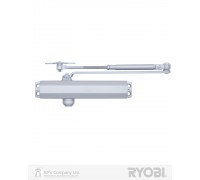 Доводчик накладной RYOBI 2000 D-2005V SILVER BC UNIV_ARM EN_3/4/5 до_100кг 1250мм FIRE