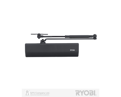 Доводчик накладной RYOBI 2000 D-2055V GREY_ANTHRACITE BC UNIV_ARM EN_3/4/5 до_100кг 1250мм FIRE