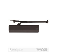Доводчик накладной RYOBI 3550 D-3550 DARK_BRONZE BC/DA UNIV_ARM EN_2-5 до_100кг 1250мм FIRE