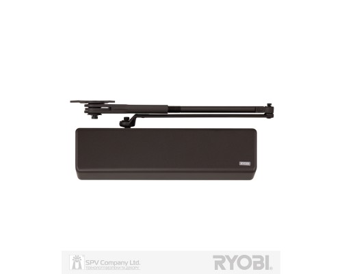 Доводчик накладной RYOBI 4550 DS-4550P DARK_BRONZE BC/DA PRL_HO_ARM EN_2-7+ до_200кг 1400мм
