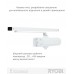 Доводчик накладной RYOBI 2000 D-2050T GLOSSY_WHITE BC SLD_ARM EN_3 60кг 950мм FIRE