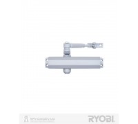 Доводчик накладной RYOBI *1500 D-1504 SILVER STD_ARM EN_2/3/4 до_80кг 1100мм FIRE