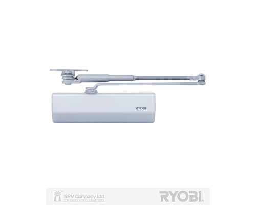 Доводчик накладной RYOBI *1500 DS-1554P SILVER PRL_HO_ARM EN_2/3 до_60кг 965мм