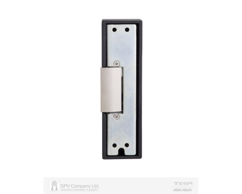 Защіпка електромеханічна TESA CELNORPAN (W/O_SP 12V AC/DC) НЗ для систем антипаніки серії універсал 1910/QUICK1S накладна, стандартна Black