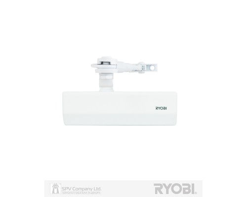 Доводчик накладной RYOBI *1500 DS-1554P GLOSSY_WHITE PRL_HO_ARM EN_2/3 до_60кг 965мм