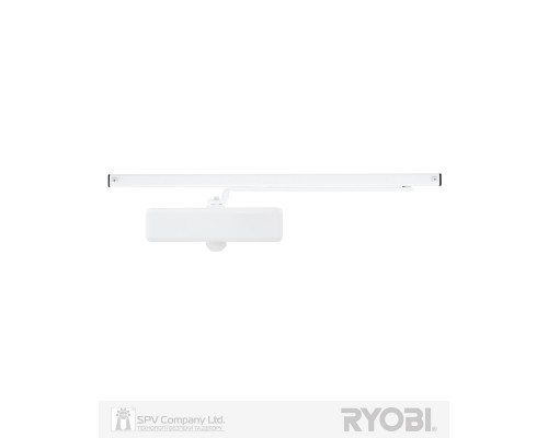 Доводчик накладной RYOBI *8800 S-8850T GLOSSY_WHITE SLD_HO_ARM EN_2 45кг 900мм