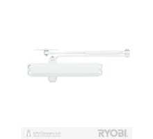 Доводчик накладной RYOBI 2000 D-2005V GLOSSY_WHITE BC UNIV_ARM EN_3/4/5 до_100кг 1250мм FIRE