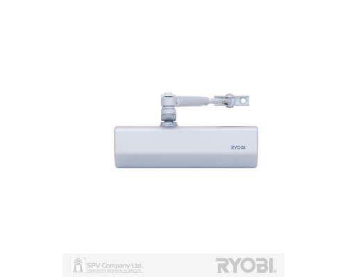 Доводчик накладной RYOBI *1500 D-1554 SILVER STD_ARM EN_2/3/4 до_80кг 1100мм FIRE