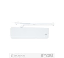 Доводчик накладной RYOBI 4550 D-4550 WHITE BC/DA UNIV_ARM EN_2-7+ до_200кг 1600мм FIRE