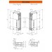 Защелка электромеханическая DORCAS 62 AaD Fix (W/O_SP 8-12V AC/DC R) НЗ_АЕ влагозащищенная