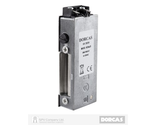 Защелка электромеханическая DORCAS 62 AaD Fix (W/O_SP 8-12V AC/DC R) НЗ_АЕ влагозащищенная