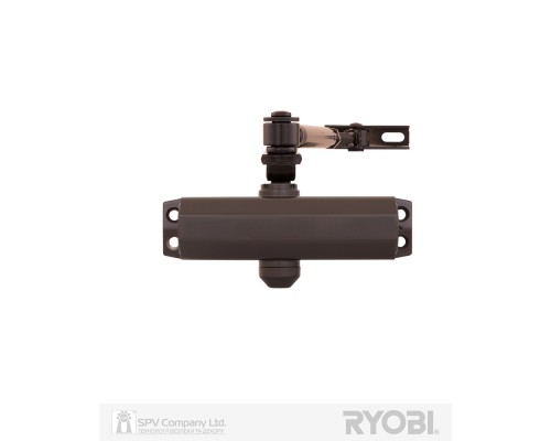 Доводчик накладной RYOBI *9900 9903 DARK_BRONZE STD_ARM EN_2/3 до_65кг 965мм