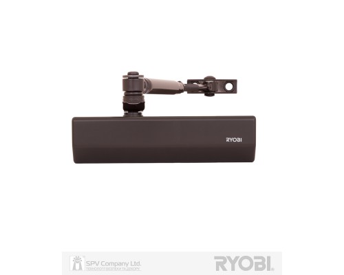 Доводчик накладной RYOBI 2000 D-2055V DARK_BRONZE BC STD_ARM EN_3/4/5 до_100кг 1250мм FIRE