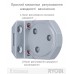 Доводчик накладной RYOBI 3550 D-3554T SILVER BC/DA SLD_ARM EN_4 85кг 1100мм FIRE
