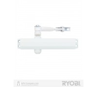 Доводчик накладной RYOBI 2000 D-2005V GLOSSY_WHITE BC STD_ARM EN_3/4/5 до_100кг 1250мм FIRE