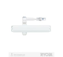 Доводчик накладной RYOBI 2000 D-2005V GLOSSY_WHITE BC STD_ARM EN_3/4/5 до_100кг 1250мм FIRE