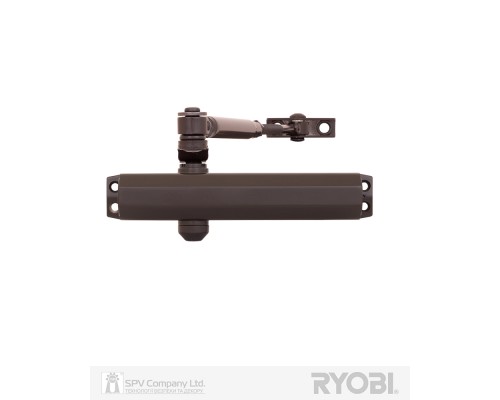 Доводчик накладной RYOBI 2000 D-2005V DARK_BRONZE BC STD_ARM EN_3/4/5 до_100кг 1250мм FIRE