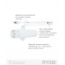 Доводчик накладной RYOBI 2000 DS-2055V GLOSSY_WHITE BC STD_HO_ARM EN_3/4/5 до_100кг 1250мм