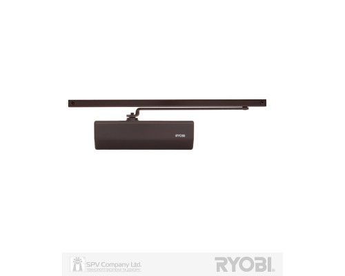 Доводчик накладной RYOBI *1500 DS-1554T DARK_BRONZE SLD_HO_ARM EN_2 до_45кг 900мм