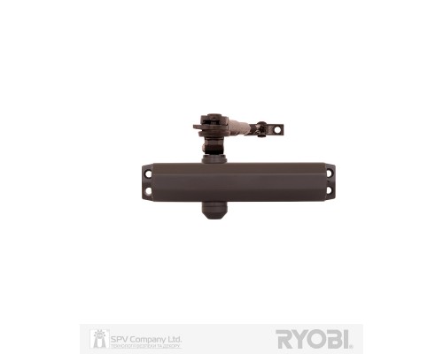 Доводчик накладной RYOBI *1500 DS-1504 DARK_BRONZE STD_HO_ARM EN_2/3/4 до_80кг 1100мм